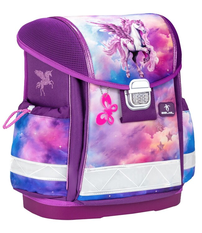 Belmil CLASSY Schulrucksack-Set Pegasus