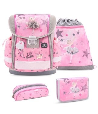 Belmil CLASSY Schulrucksack-Set Ballet Light Pink