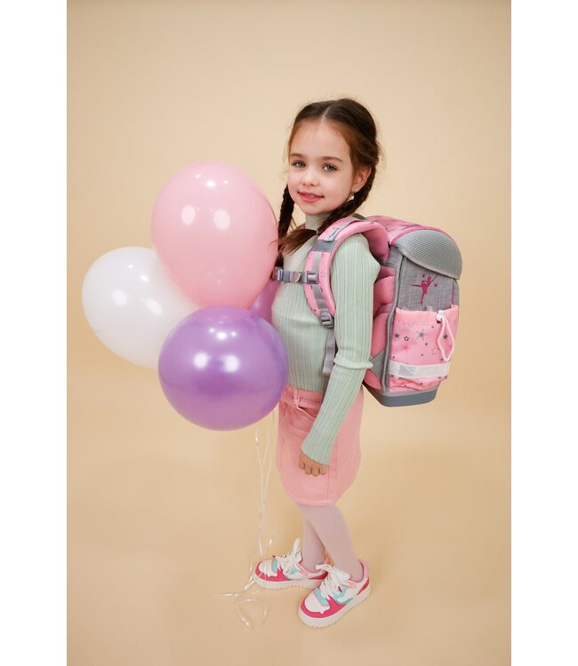 Belmil CLASSY Schulrucksack-Set Ballet Light Pink