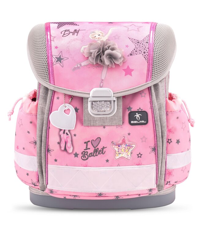 Belmil CLASSY Schulrucksack-Set Ballet Light Pink