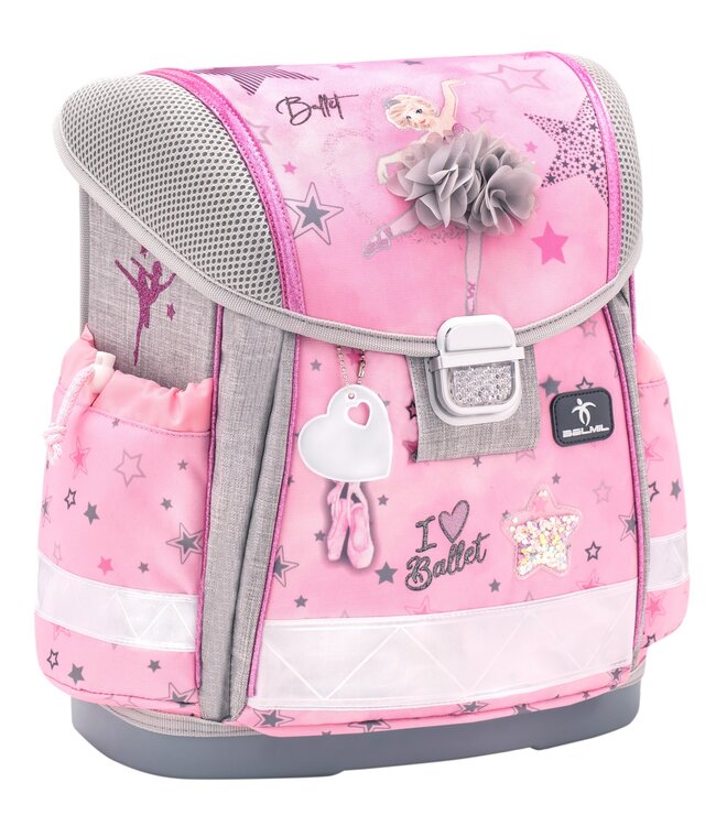 Belmil CLASSY Schulrucksack-Set Ballet Light Pink
