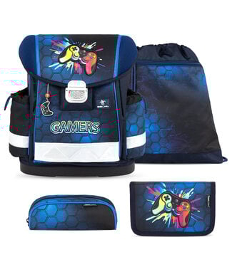 Belmil CLASSY Schulrucksack-Set Game On!