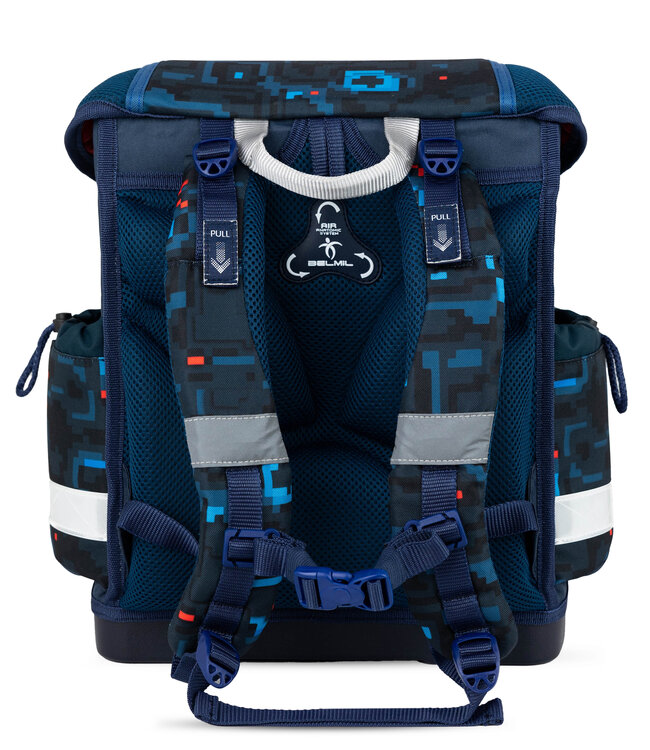Belmil CLASSY Schulrucksack-Set PixelTrak
