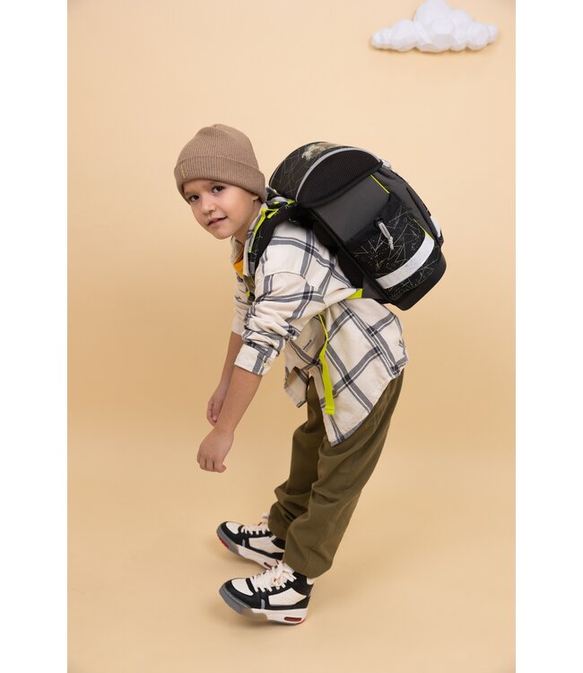 Belmil CLASSY Schulrucksack-Set Black Panther