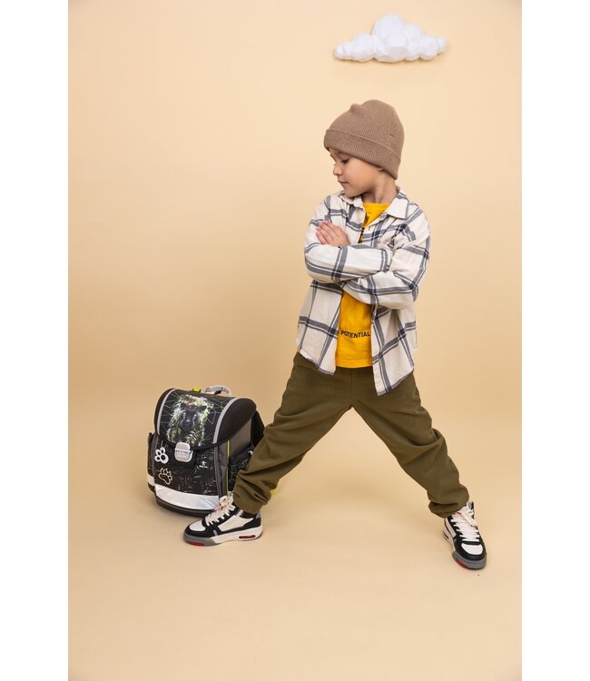 Belmil CLASSY Schulrucksack-Set Black Panther