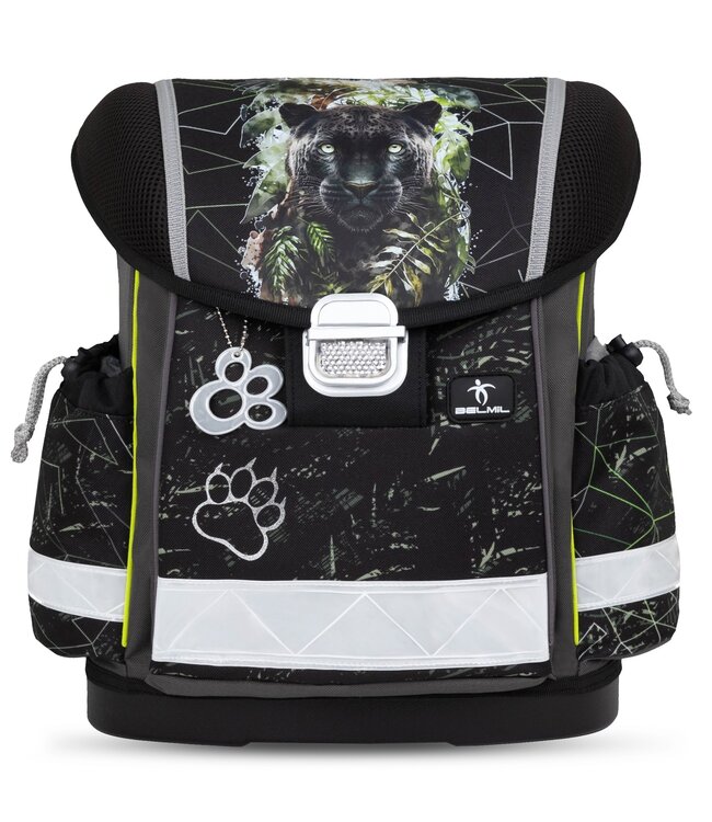 Belmil CLASSY Schulrucksack-Set Black Panther