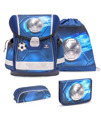Belmil CLASSY Schulrucksack-Set Football 4