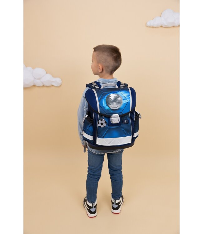Belmil CLASSY Schulrucksack-Set Football 4