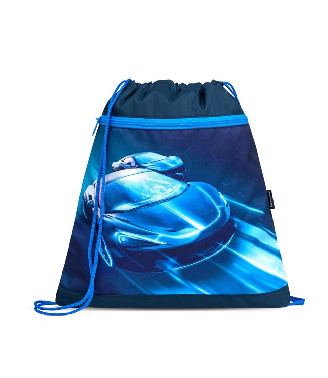Belmil CLASSY Schulrucksack-Set Racing Blue Neon