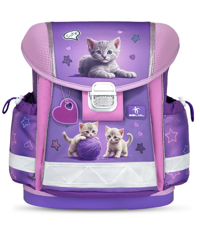 Belmil CLASSY Schulrucksack-Set Little Kittens