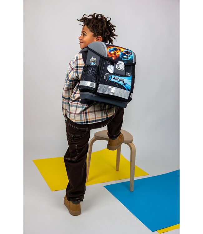 Belmil CLASSY Schulrucksack-Set Race it