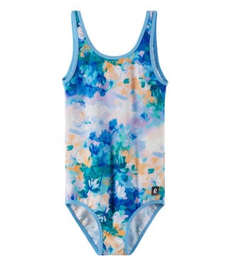Reima Mädchen Badeanzug Uimaan Fresh Blue