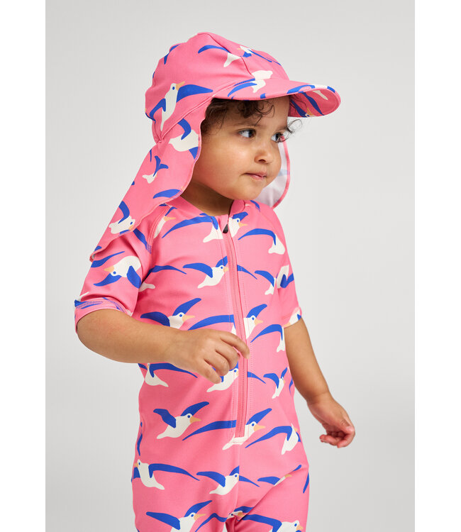 Reima Kinder Sonnenschutz Hut Mustekala Soft Coral
