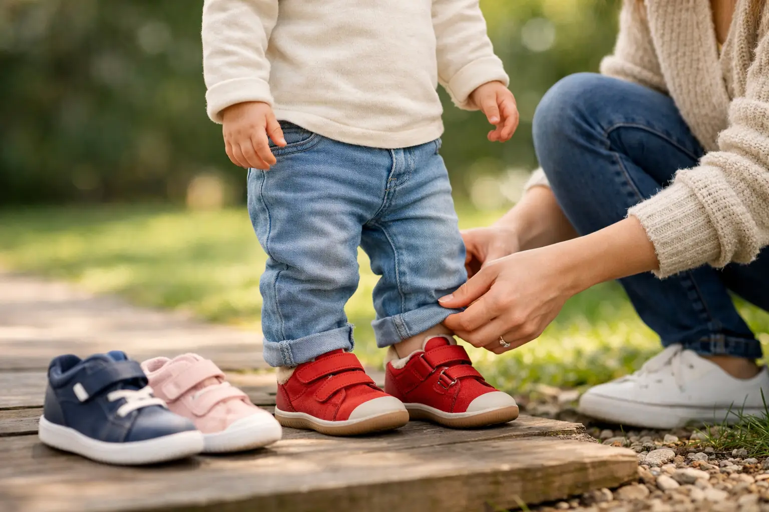 Kinderschuhe für Laufanfänger richtig wählen
