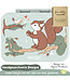 Bearfoot Brotdose Bento box COMPACT Eichhörnchen Salbei