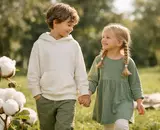 Kindermode aus Bio-Baumwolle im Alltag