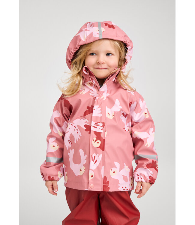 Reima gefütterte Regenjacke Koski Rose blush