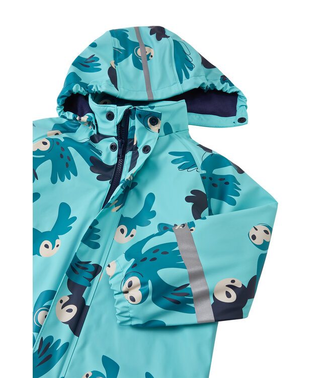 Reima gefütterte Regenjacke Koski Aquamarine
