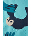 Reima gefütterte Regenjacke Koski Aquamarine