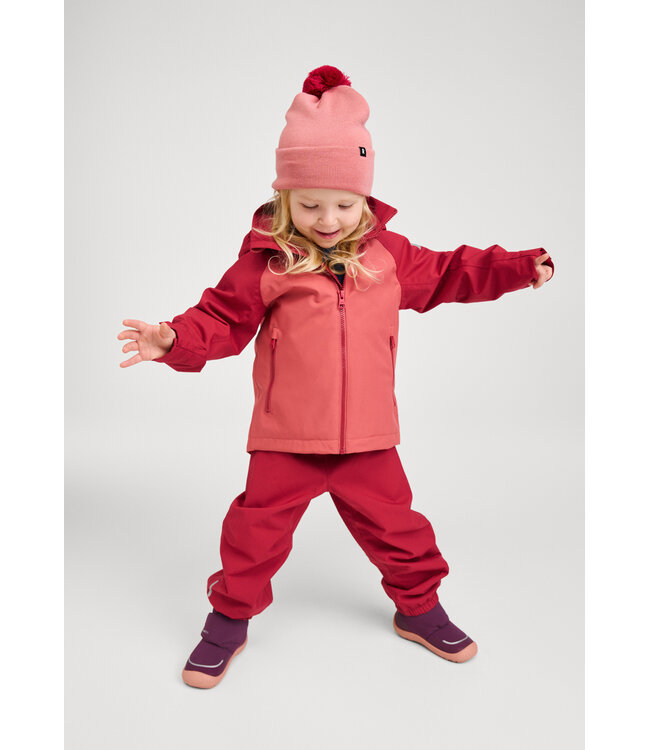 Reima tec Kinder Regenjacke Sulkava Red Clay