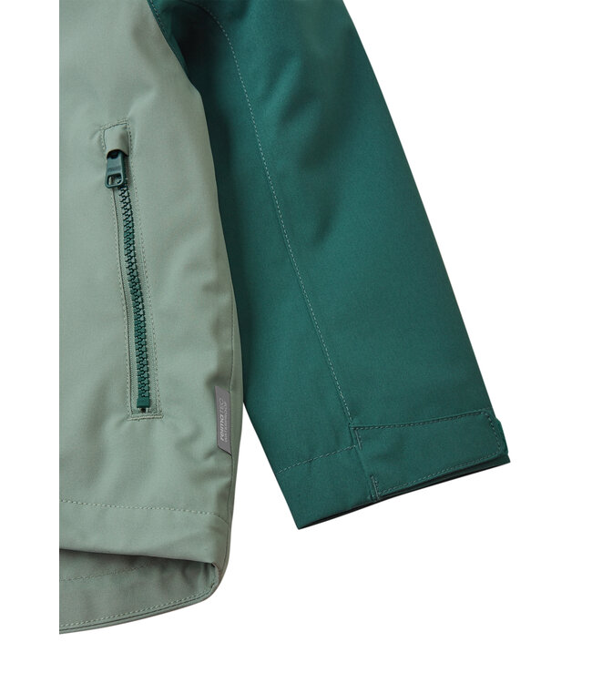 Reima tec Kinder Regenjacke Sulkava Stone Green