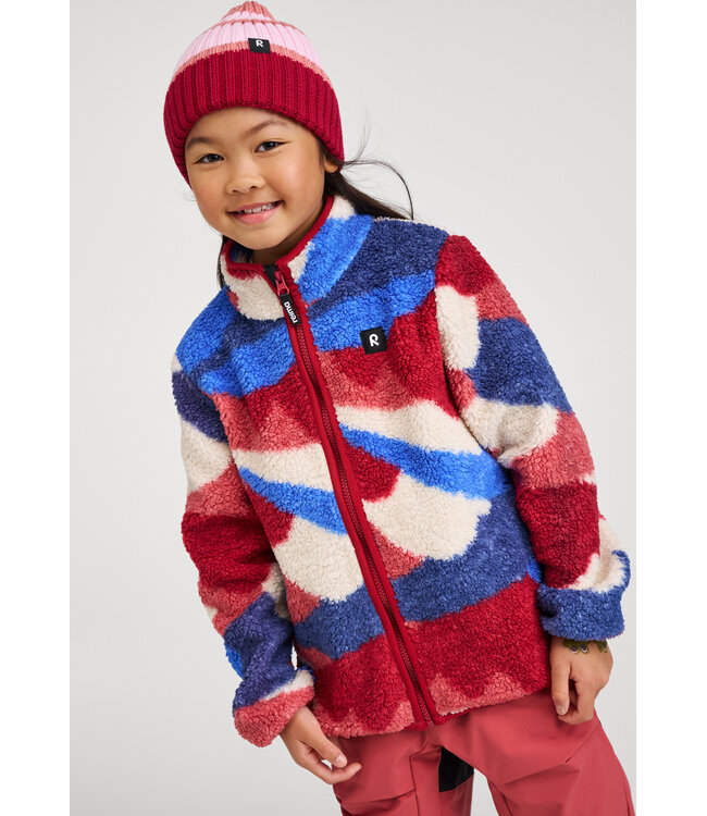 Reima Kinder Fleecejacke Tupsis Cranberry