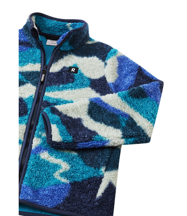 Reima Kinder Fleecejacke Tupsis Sparkly Blue