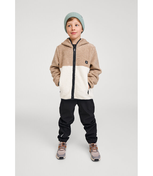 Reima Kinder Fleecejacke Muhkea Earthy Beige