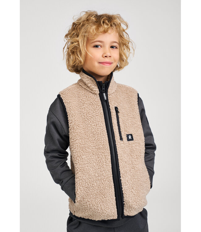 Reima Kinder Weste Tupas Earthy Beige