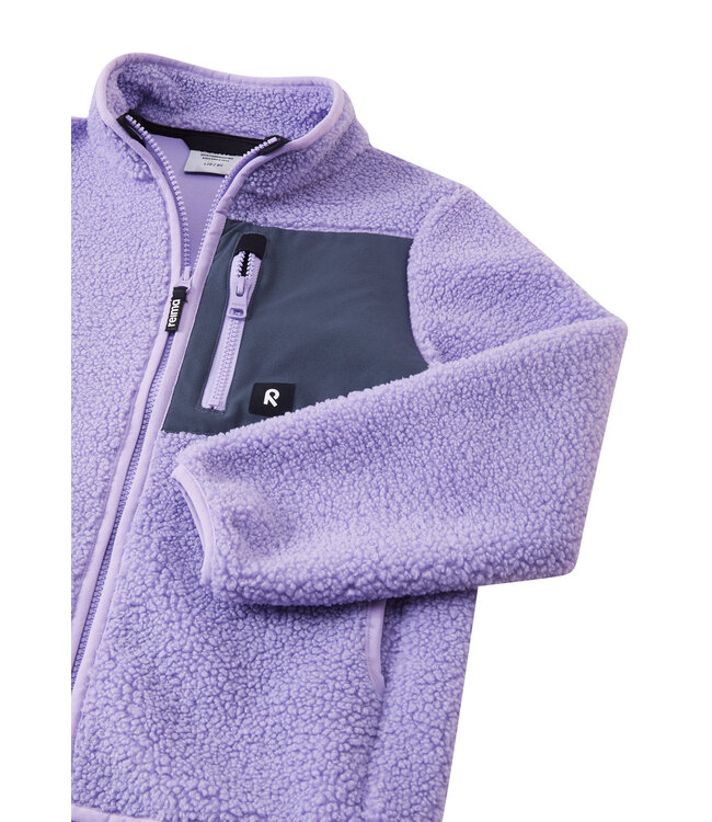 Reima Kinder Fleecejacke Turina Blooming Lilac