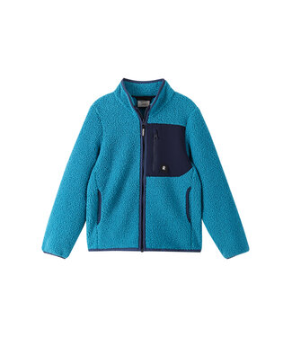 Reima Kinder Fleecejacke Turina Aquatic Blue