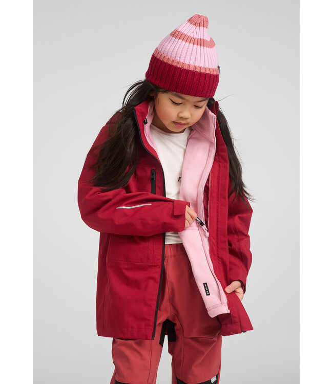 Reima Kinder Fleecejacke Kerros Grey Pink