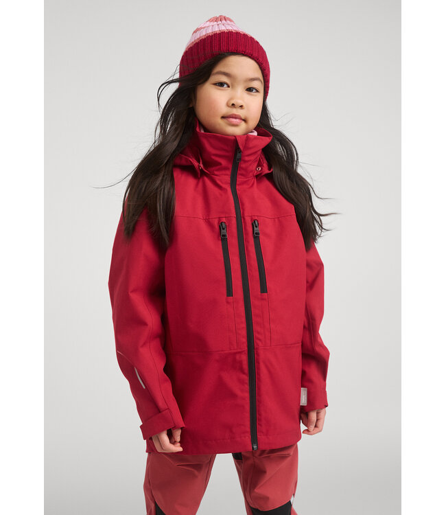 Reima tec Kinder Regenjacke Saarela Cranberry