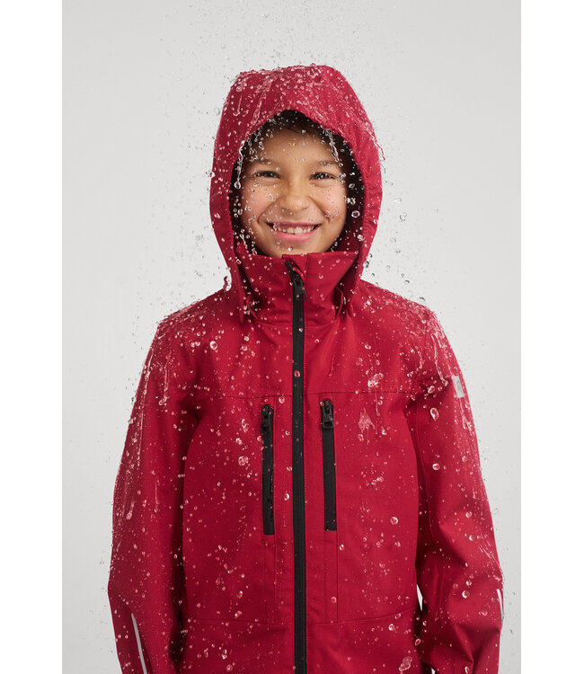 Reima tec Kinder Regenjacke Saarela Cranberry