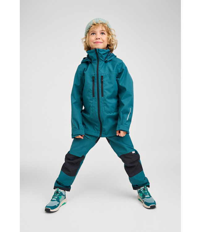 Reima tec Kinder Regenjacke Saarela Dark Teal