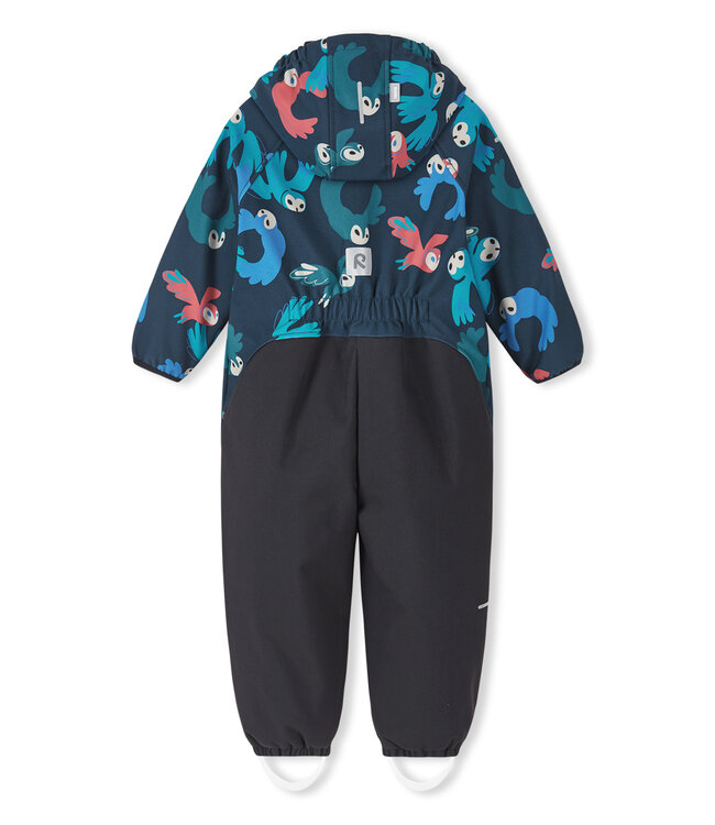 Reima Kleinkinder Softshell Overall Mjosa Navy