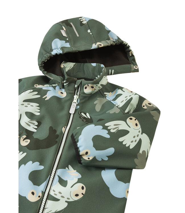 Reima Kleinkinder Softshell Overall Mjosa Thyme green
