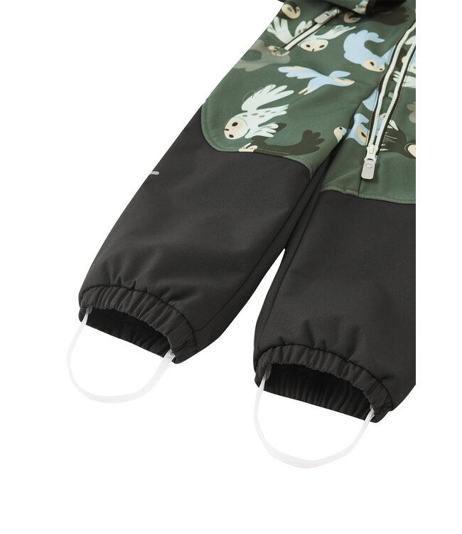 Reima Kleinkinder Softshell Overall Mjosa Thyme green