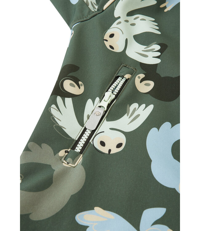 Reima Kleinkinder Softshell Overall Mjosa Thyme green