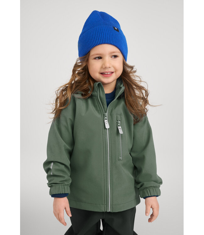 Reima Kinder Softshell Jacke Vantti Thyme green