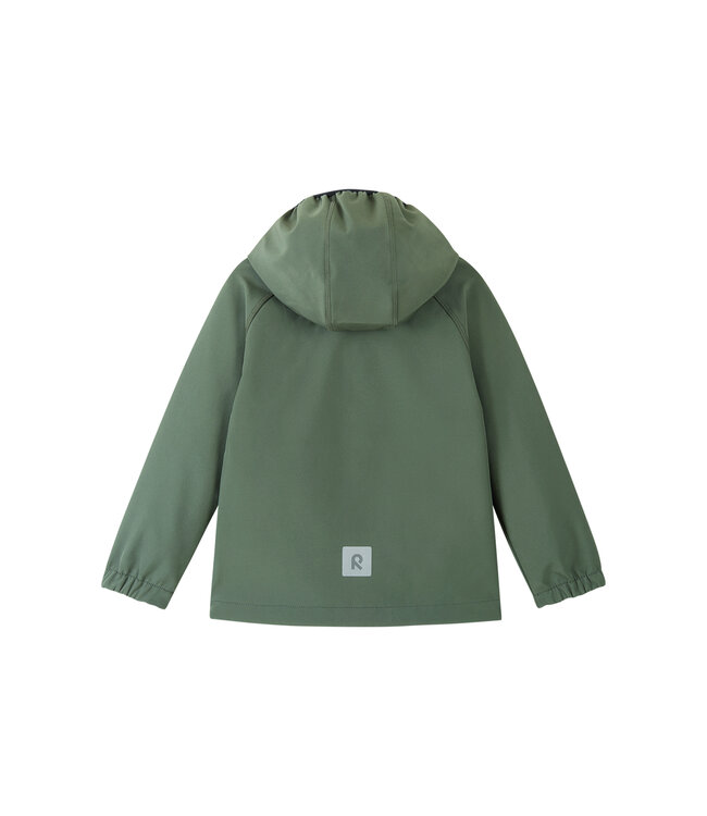 Reima Kinder Softshell Jacke Vantti Thyme green