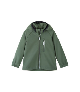 Reima Kinder Softshell Jacke Vantti Thyme green