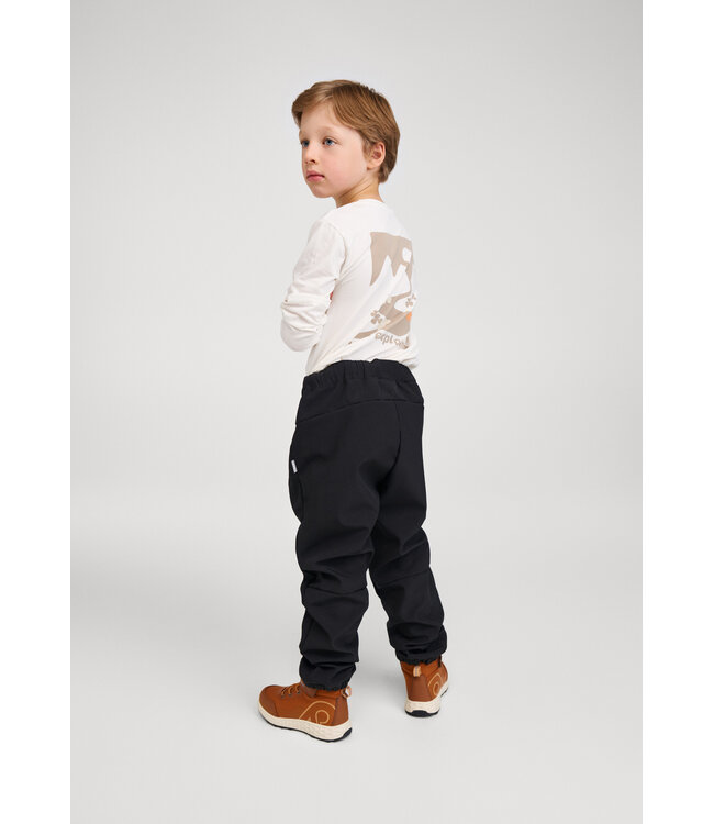 Reima Kinder Softshell Hose Koivin Black