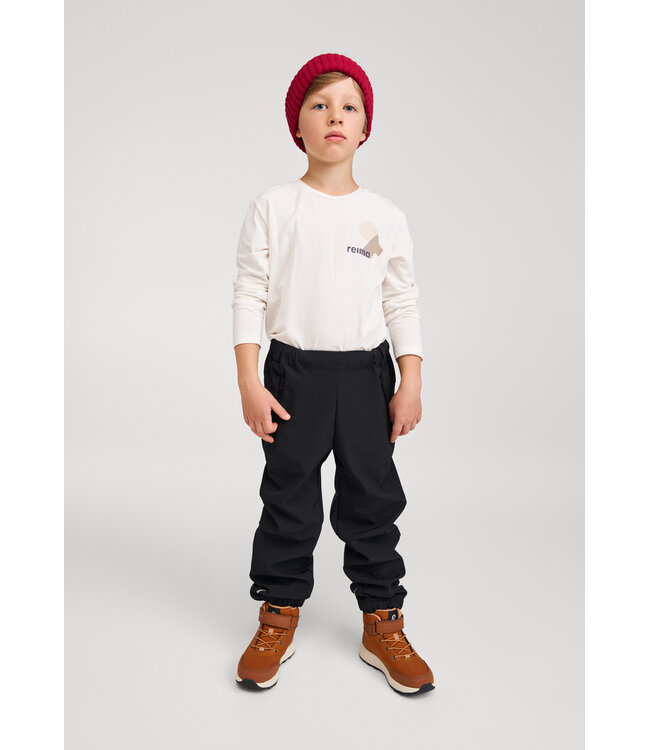 Reima Kinder Softshell Hose Koivin Black