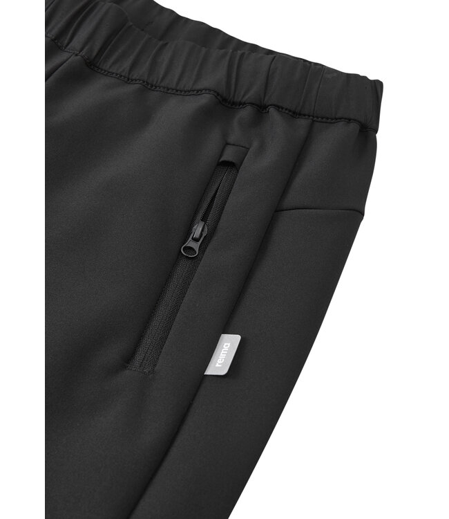Reima Kinder Softshell Hose Koivin Black