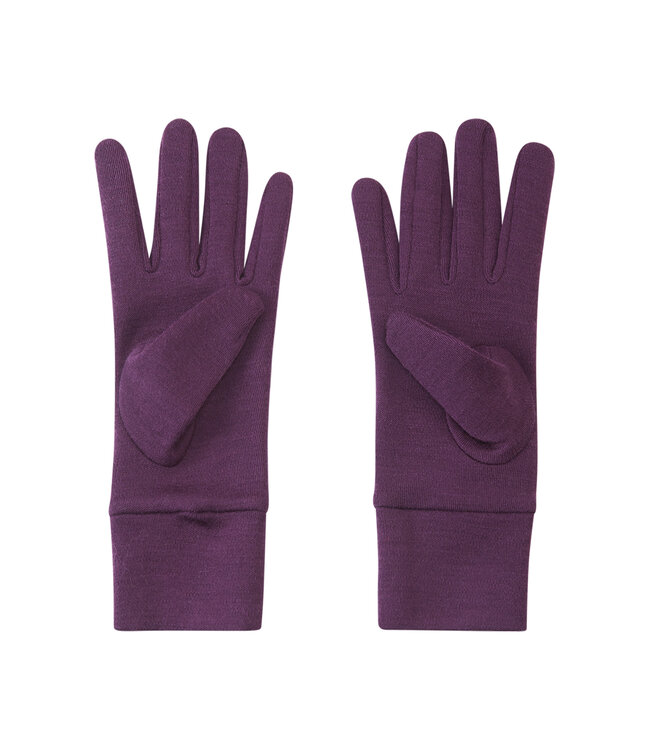 Reima Kinder Woll Handschuhe Etsin Deep purple