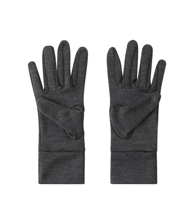 Reima Kinder Woll Handschuhe Etsin Black melange