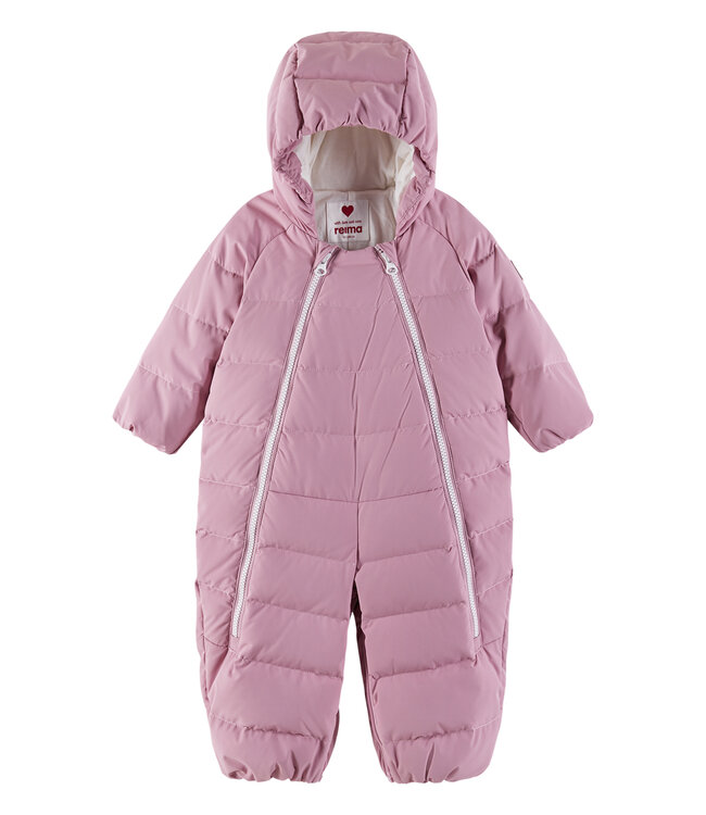 Reima Baby Daunenoverall Tilkkanen Grey Pink