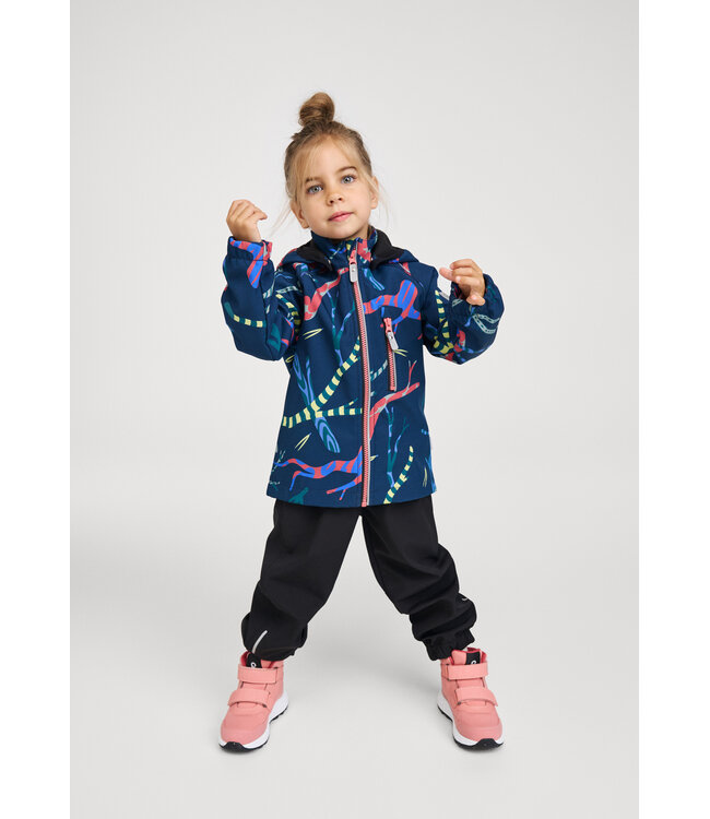 Reima Kinder Softshell Jacke Vantti Navy