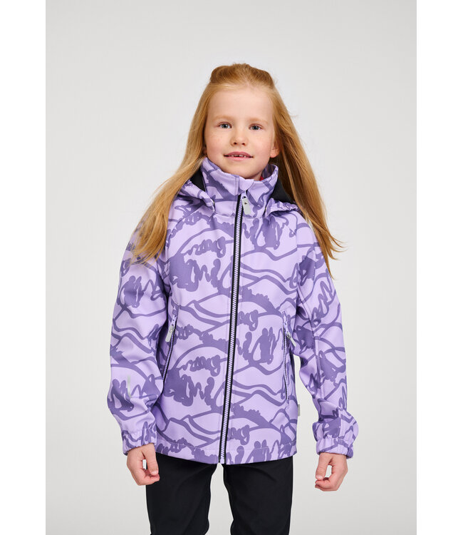 Reima Kinder Softshelljacke Aitoo Blooming Lilac